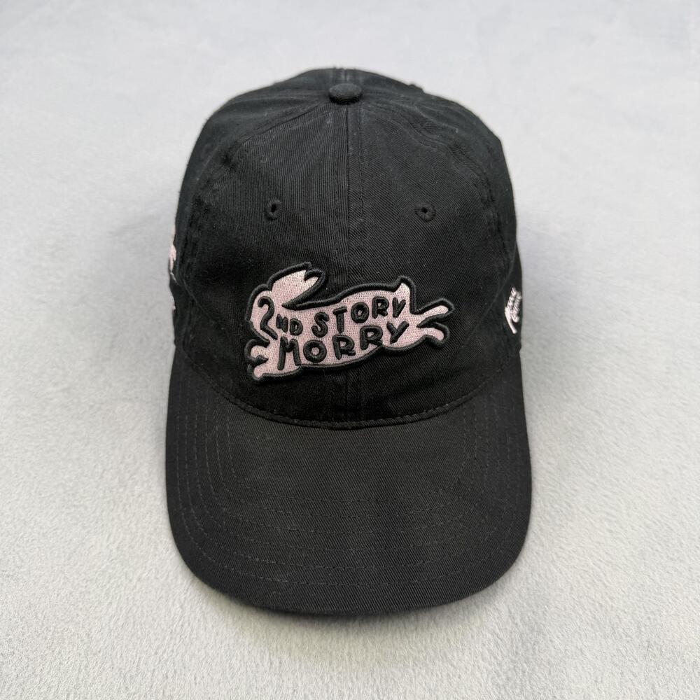 Physical Culture 2nd Story Morry Hat Cap Strap Back One Size Black Mens Sports